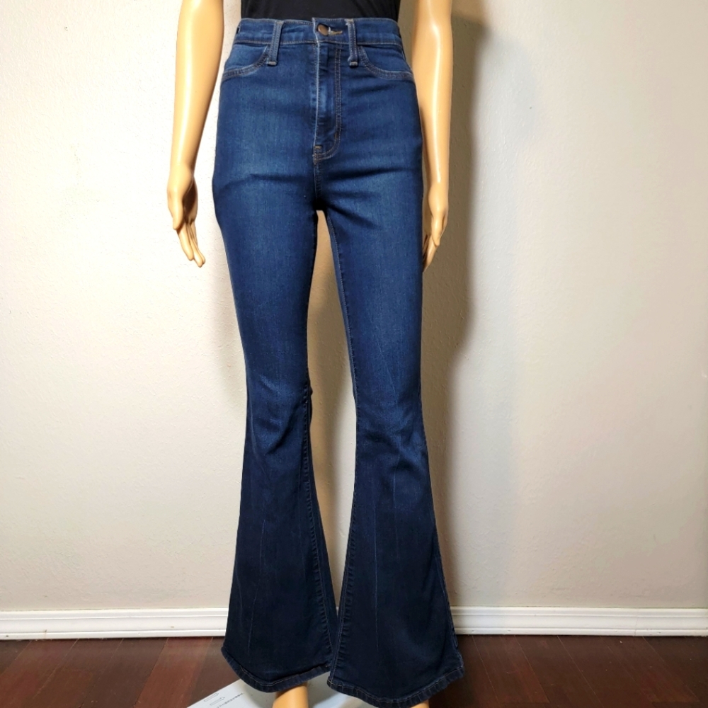 Women's Size 5 Vibrant M.I.U. High-Rise Flared Jeans